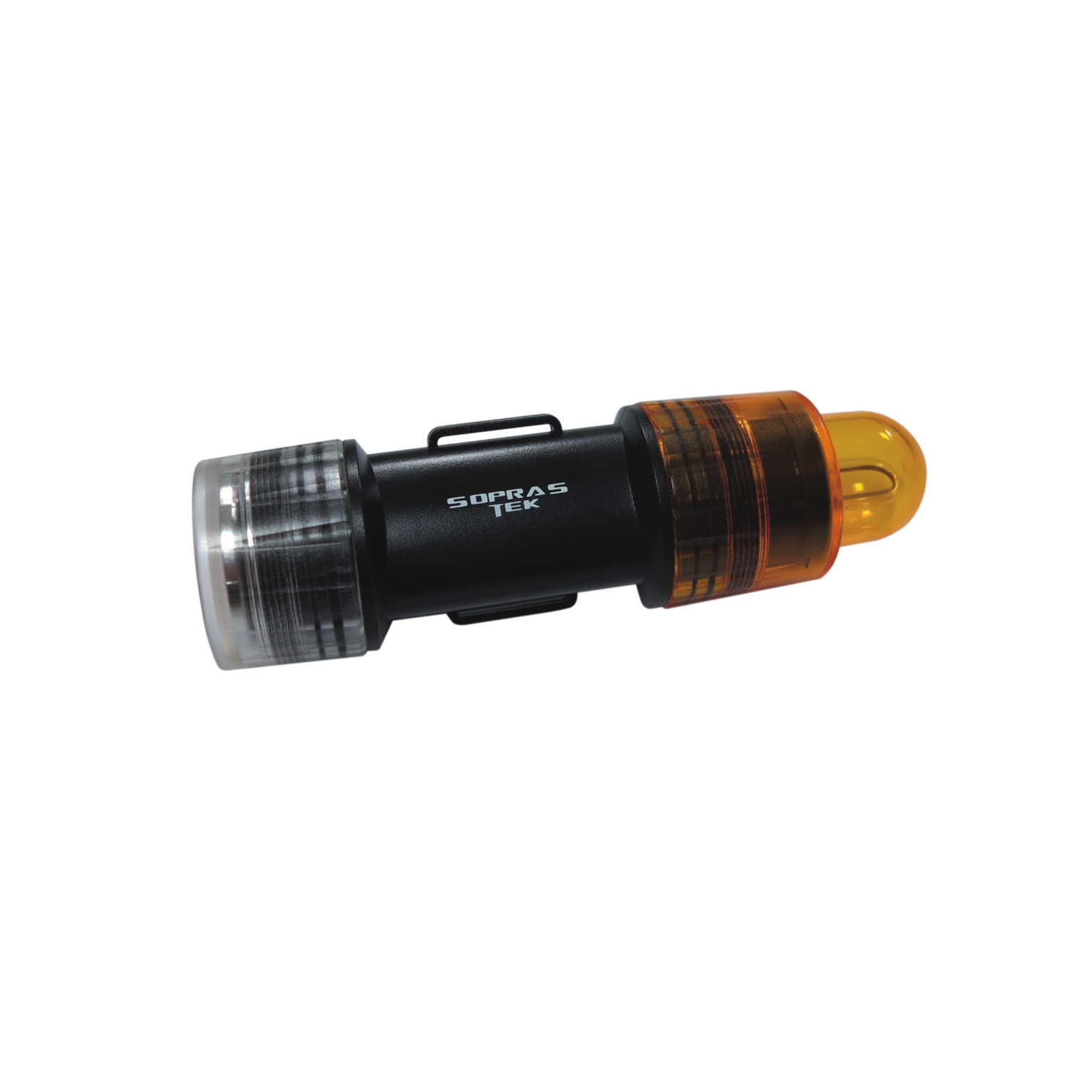 Flash stroboscopique orange/jaune, flash DEL 12 VDC, flash, 80-100 flashs,  B1