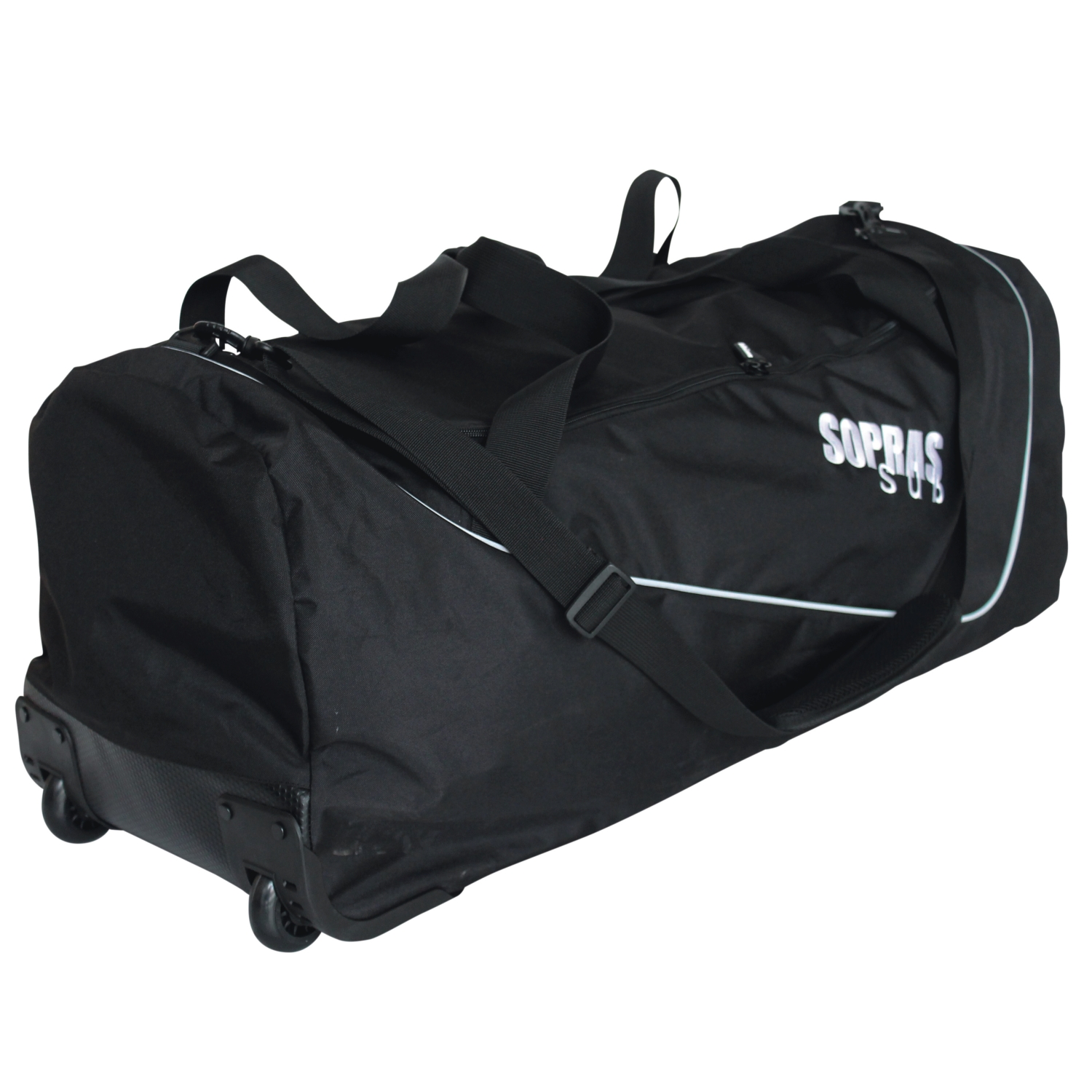Sopras Sub Trolley Travel Rolling Gear Bag w detachable front back pack Scuba... 