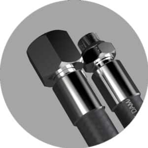 REGULATOR hoses SMOOTH (60-210)